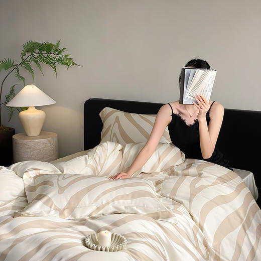 【初夏焕新】自然醒60支天丝四件套-木年轮 漫时光AN 商品图4