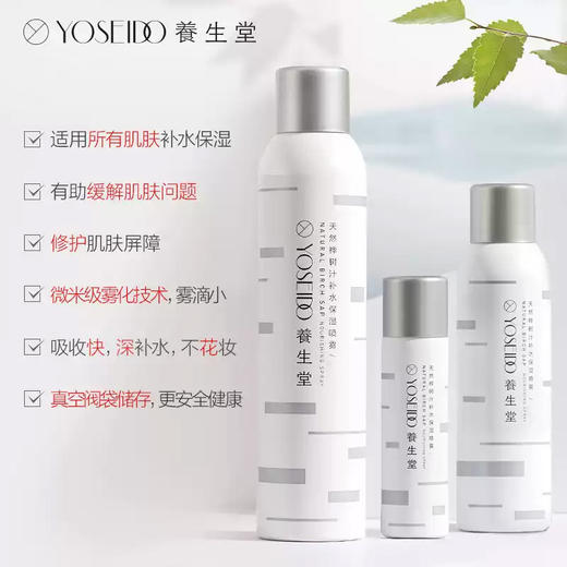 养生堂天然桦树汁保湿喷雾100ml 商品图2