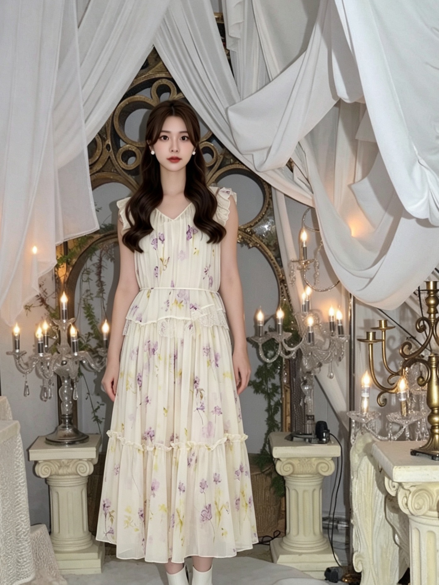 玛克门店发货：度假风半裙货号：MF80SK002