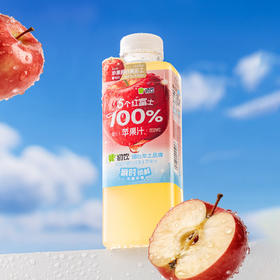 初饮100%苹果汁500ml