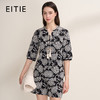 EITIE爱特爱宽松休闲印花显瘦衬衫上衣夏季新款8209910 商品缩略图0