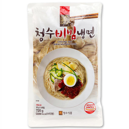 [预订]青秀拌冷面(180gx4)청수 비빔냉면[企业] 商品图0