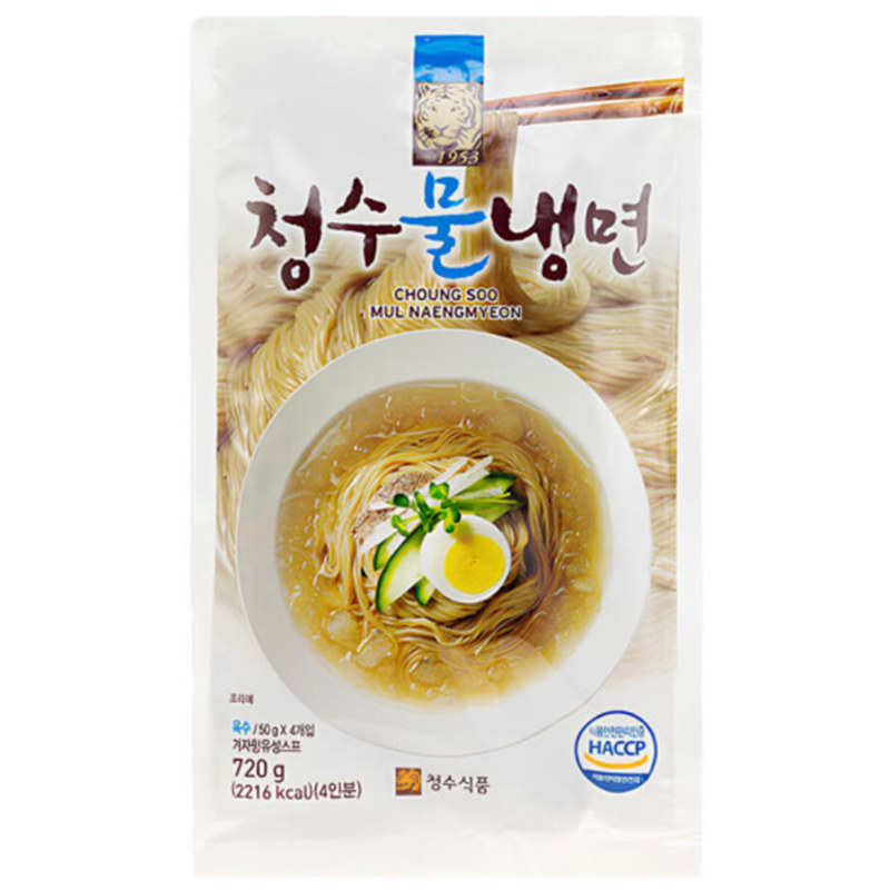 青秀水冷面(180gx4)청수 물냉면[企业]