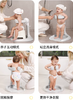 beeshum宝宝站立洗澡神器婴儿童洗澡盆桶可折叠洗头屁屁神器便携 商品缩略图4