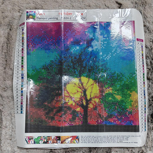 美国 手工DIY钻石画 满钻5D风景图案 趣味拼装 多款精美图画 商品图13