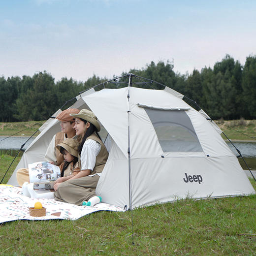 129元起 JEEP吉普户外露营全自动帐篷折叠便携式CQ31【偏远地区不发货】 商品图1