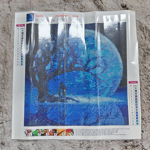 美国 手工DIY钻石画 满钻5D风景图案 趣味拼装 多款精美图画 商品图9
