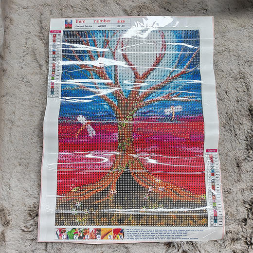 美国 手工DIY钻石画 满钻5D风景图案 趣味拼装 多款精美图画 商品图8