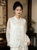 重工刺绣【自营】烟雨楼台！立领刺绣重工网纱新中式立体包边单件马甲上衣-喜出 商品缩略图2