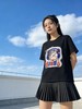 重工/工艺T【自营】卡通➕蓝色耳机烫钻！韩系设计感90棉T恤夏季-喜出 商品缩略图2
