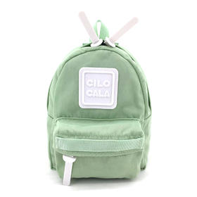 CILOCALA背提包 CLB00004  草绿色XS（ 21×17×8cm）