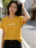 任选2件39.9元！超高性价比【自营】monday红印花字母！7688精梳棉！95%棉圆领短袖T恤上衣-喜出 商品缩略图8