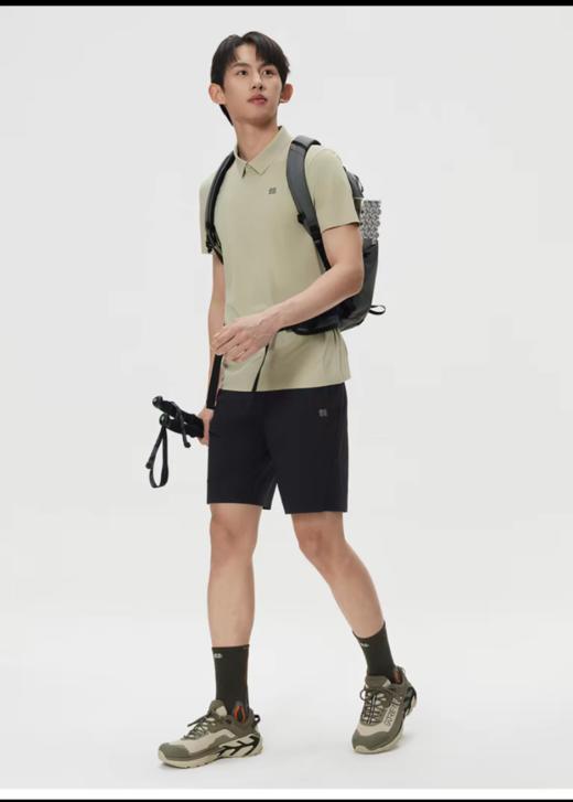 KL  POLO衫接触凉感防晒功能短袖T恤 不闷，弹力冰爽.. 商品图3