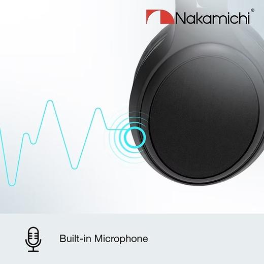 Nakamichi/中道 My Music Hue Hear 无线蓝牙5.3可折叠头戴式耳机 内置麦克风 商品图3