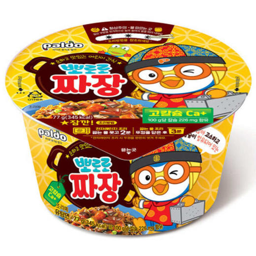 啵乐乐炸酱杯面77g뽀로로 짜장 商品图0
