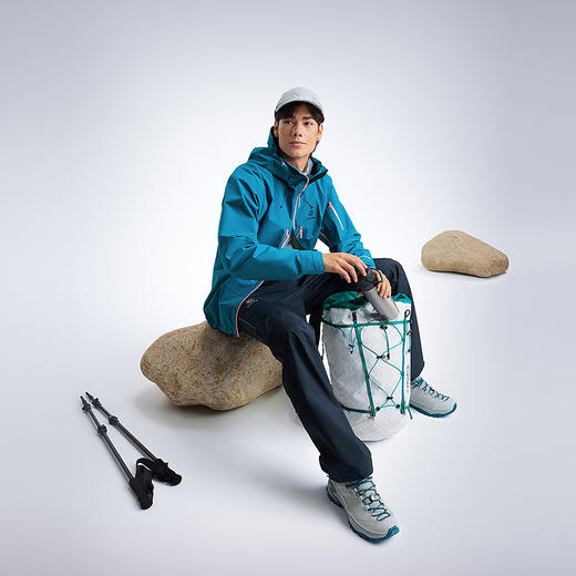 【新色发售】KAILAS凯乐石MONT X-PRO全天候硬壳冲锋衣GTX PRO暴雨防水专业登山服 商品图2