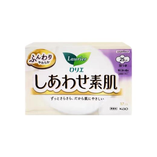 KAO花王乐而雅卫生巾25cm17枚 商品图0