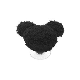 【米奇幻想曲】绒影米奇 Disney联名系列 POPGRIP泡泡骚手机粘贴式气囊支架 Plush毛绒系列 黑色 异形