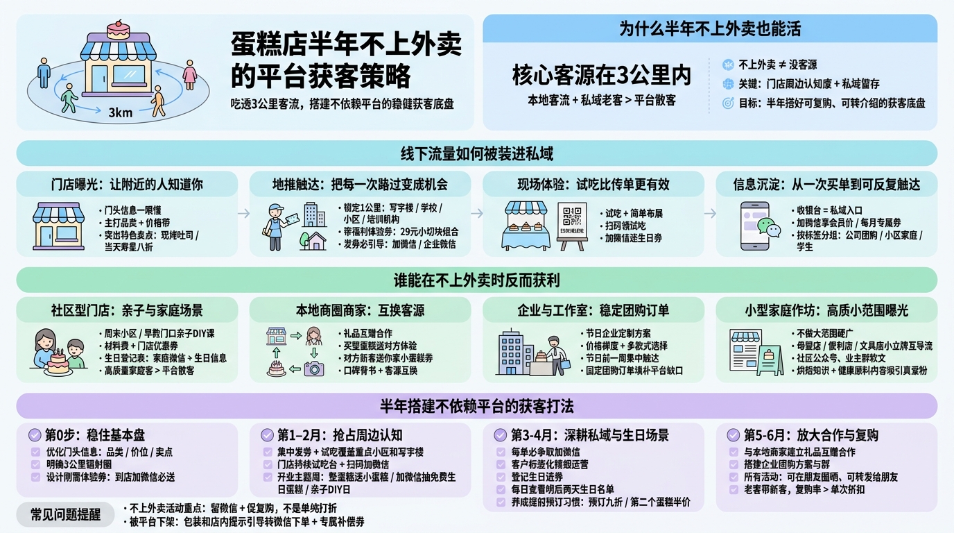 半年不能上外卖，要先稳住哪些基本盘？