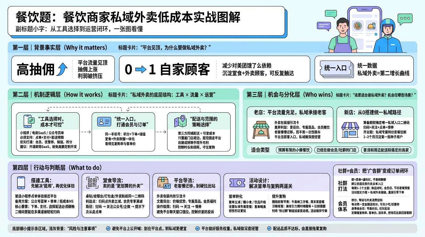 私域外卖用什么工具搭建更合适？