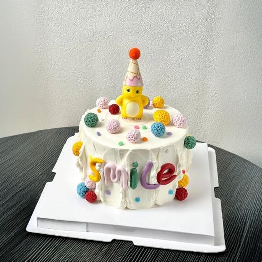 呆萌奶龙生日蛋糕 商品图0