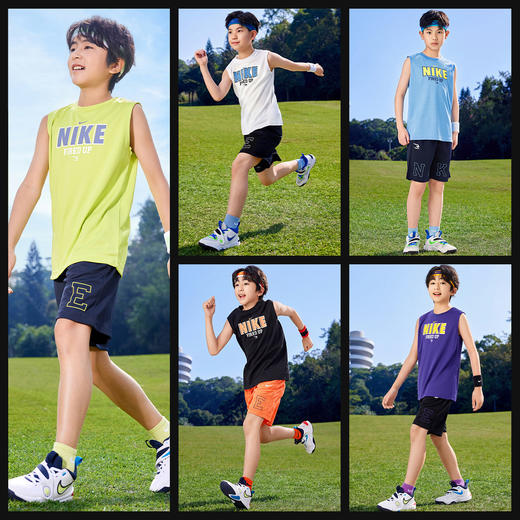 NIKE 3BRAND 夏 大童小童 背心/短裤 RWB-IE-1902 商品图8