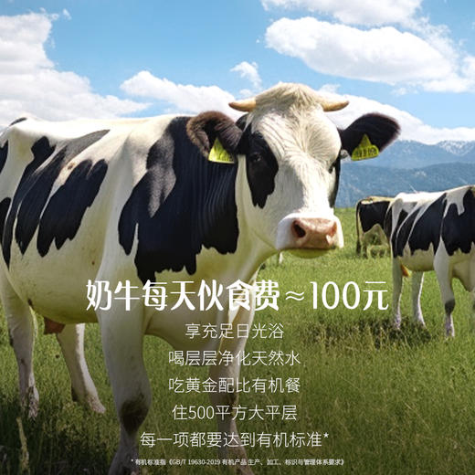 【直发】认养一头牛3.6g原生蛋白有机纯牛奶 200ml*10盒两提装 商品图2