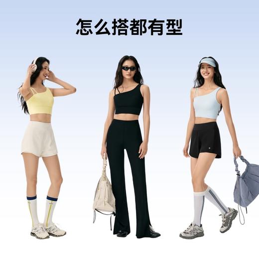 魔力薇薇斜肩美背文胸女小胸聚拢2026夏季新款户外收副乳运动内衣 商品图4