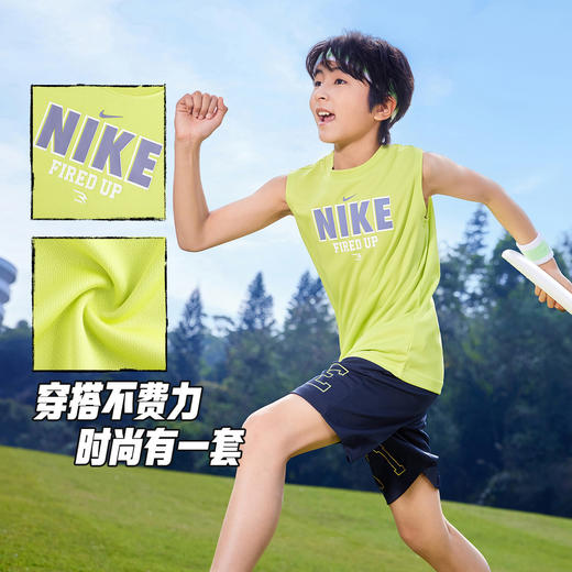 NIKE 3BRAND 夏 大童小童 背心/短裤 RWB-IE-1902 商品图5