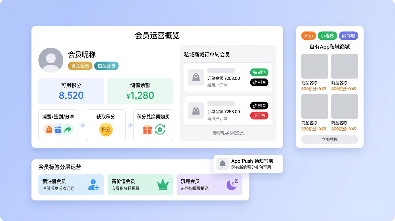 商城APP开发 - 自有商城提升复购