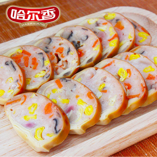 【直发】哈尔香膳食豆皮肉卷80g*5袋 商品图3