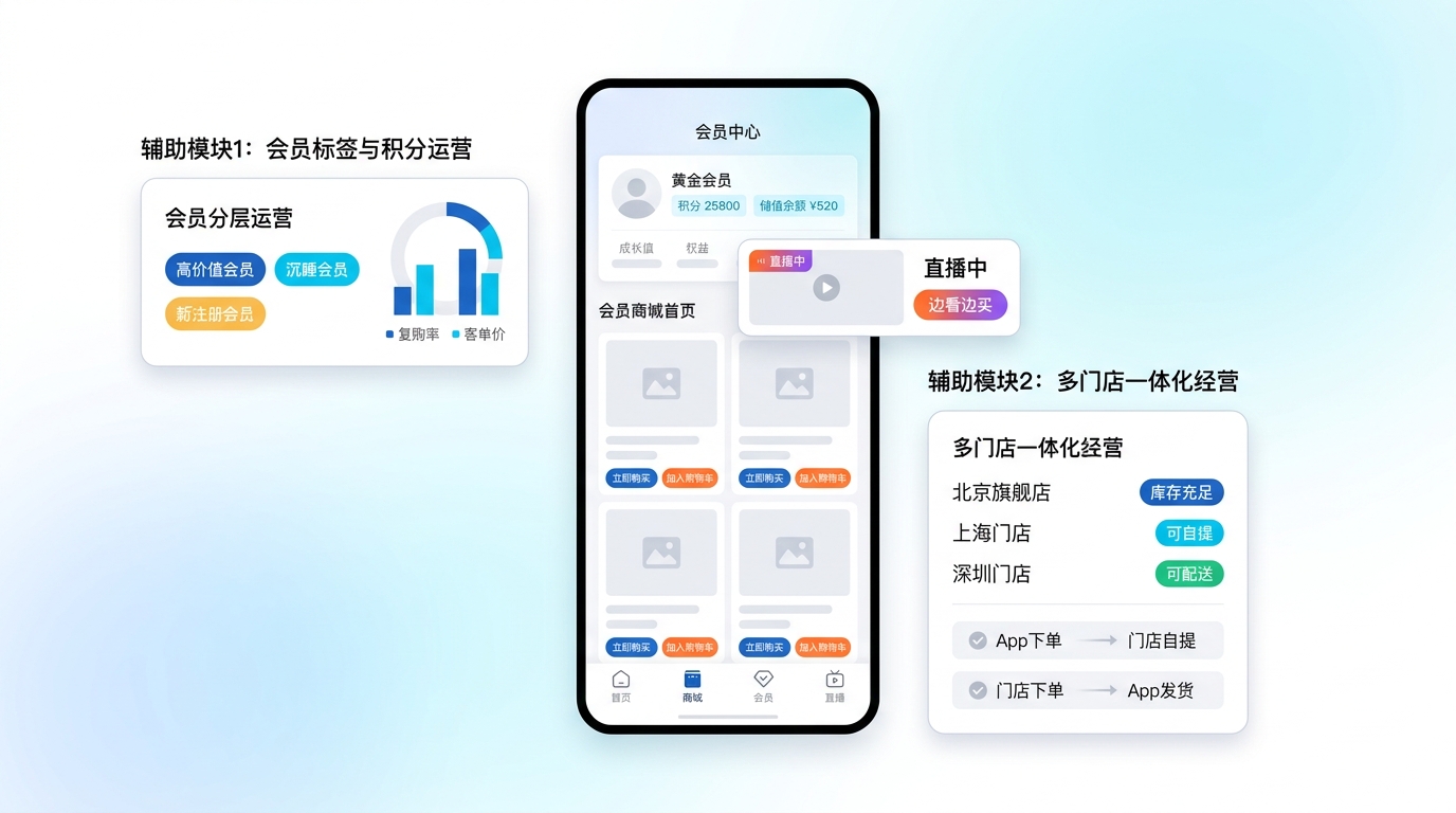 会员商城APP - 自有APP私域经营