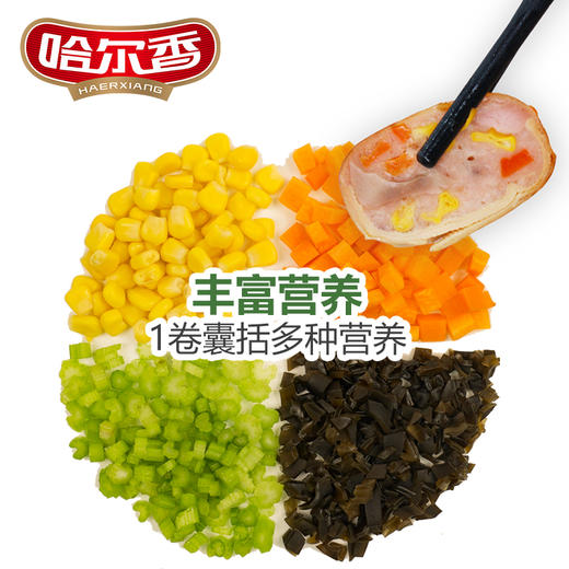 【直发】哈尔香膳食豆皮肉卷80g*5袋 商品图2
