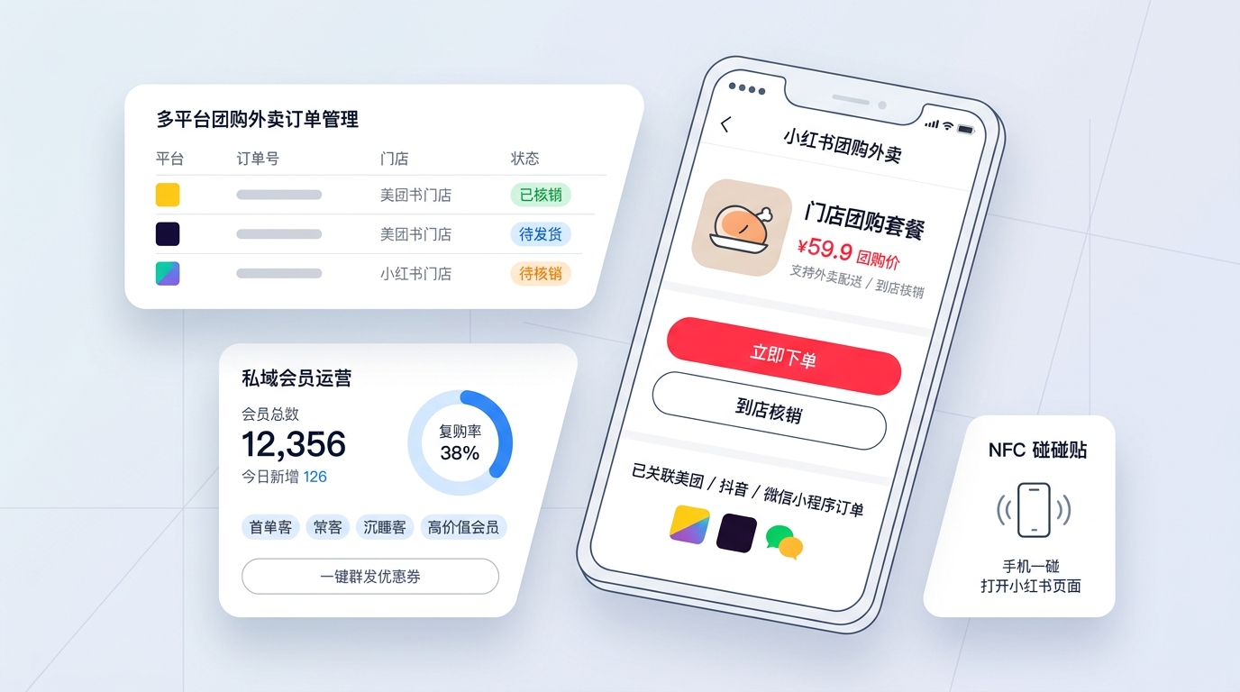 小红书团购外卖商家入驻 - 团购外卖开通流程