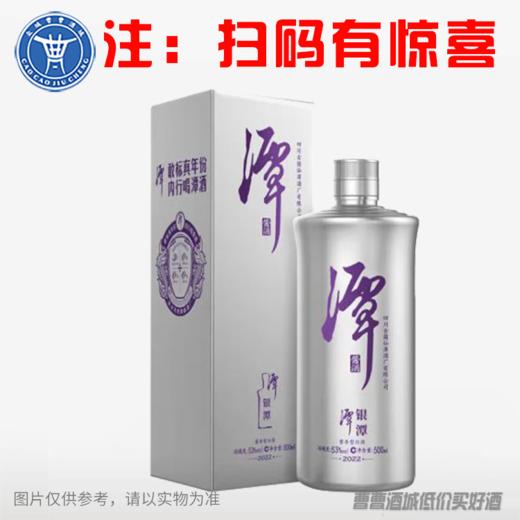 [白酒]潭酒银酱53°500ML 商品图0