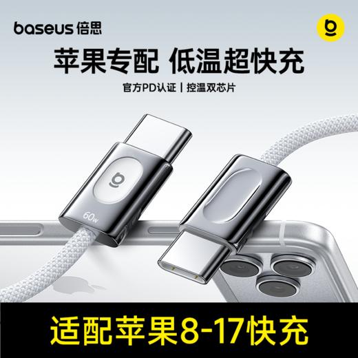 【四月上新】倍思 冰芯快充数据线 C to C 60W 商品图2