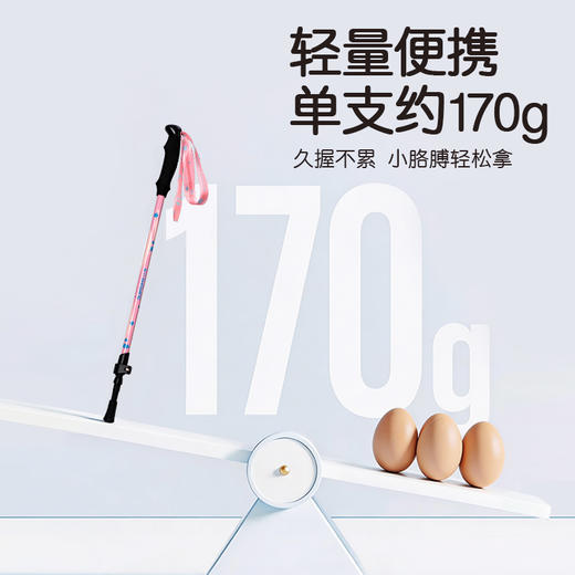 时行山浪儿童铝合金登山杖 商品图1