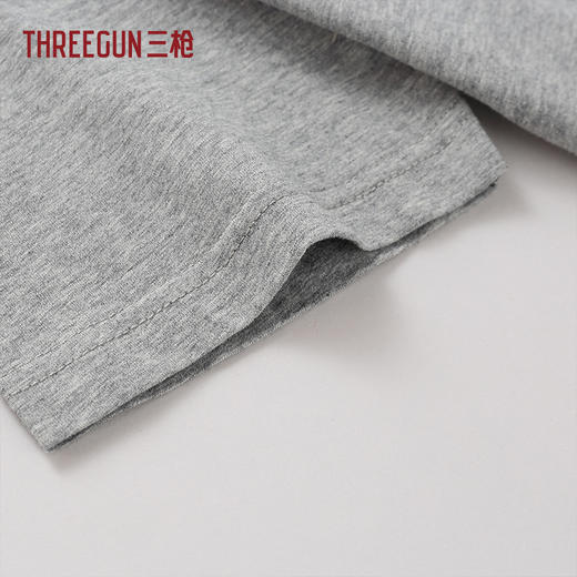 Threegun三枪 舒肤莱卡棉短袖男衫-24017A011 商品图11