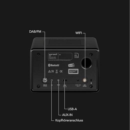 德国SONORO/索诺 ELITE 多功能CD流媒体一体收音机 床头柜蓝牙音箱 商品图1