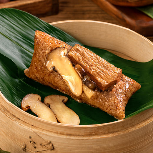 【直发】稻香村松茸上汤黑猪鲜肉粽200g 口口肉粽 口口争鲜端午粽子独立袋 商品图3