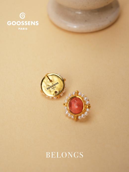 北京仓｜Goossens Paris-Venise-致敬·香奈儿女士-异色款 水晶 珍珠 耳钉［法国设计师］ 商品图2