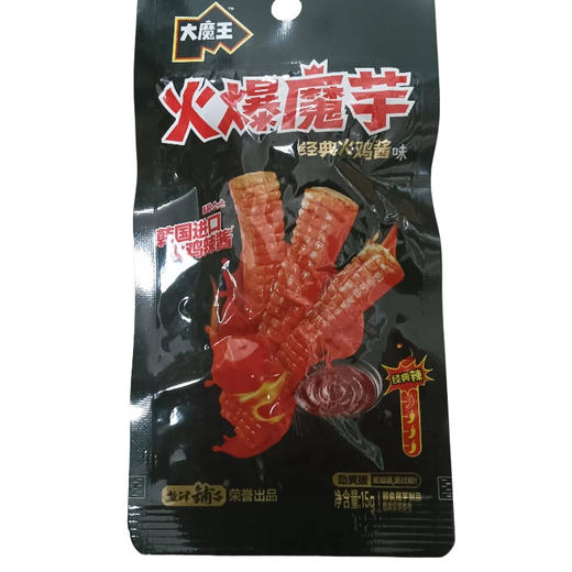盐津铺子大魔王火爆魔芋火鸡酱味15g(B9-04-02) 商品图0