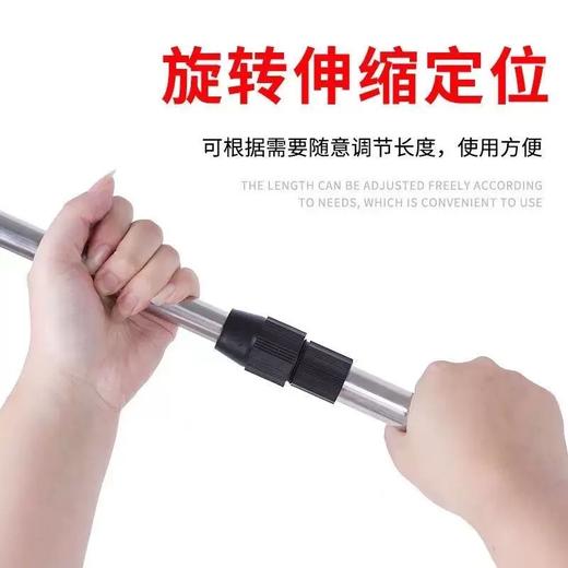 1.5M多功能不锈钢伸缩户外用钩衣神器 商品图1