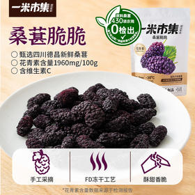 一米市集 桑葚脆脆30g