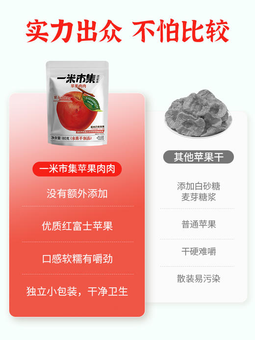 一米市集 苹果肉肉80g 商品图4
