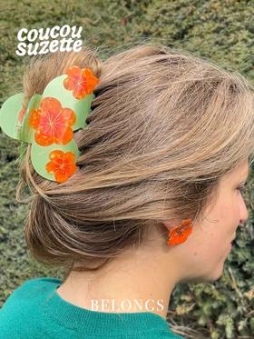 北京仓｜Coucou Suzette-Nasturtium-金莲花 发抓［法国设计师］