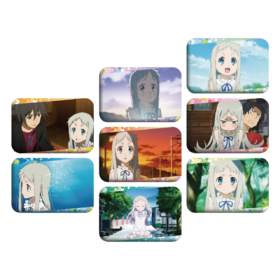 NULLSET 未闻花名 TV系列徽章 吧唧 8包/盒 国谷