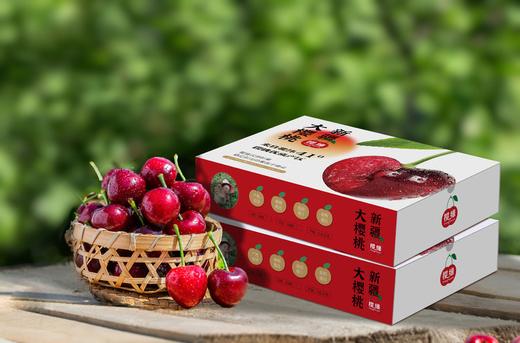 海南三亚红玉芒+新疆阿克苏美早大樱桃+秭归江边伦晚春橙+山东玉菇翡翠蜜瓜 商品图1