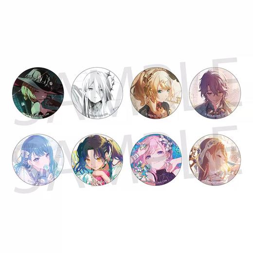 PJSK 世界计划 vol.10 B款 吧唧 徽章 8包/盒 谷子 商品图0