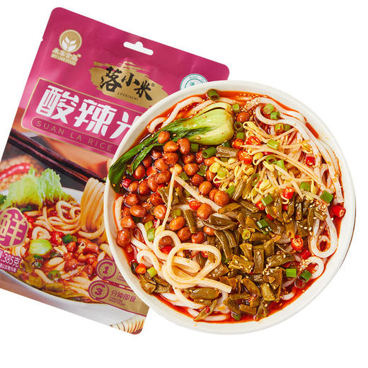 【包邮直发】10袋落小米袋装组合（2火锅川粉+2湿粉酸辣粉+麻辣香锅米粉+酸辣米粉+香辣牛肉粉+麻酱米线+红油米线+螺蛳粉）各1 商品图6
